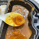 コンビニ ローソン シーフードカレー(中辛)＆白身魚フライ