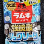 時々食べたくなる！？セブンイレブンに売っていた森永製菓「大粒ラムネ　強炭酸シュワソーダ」をご紹介。集中したい時におすすめです。 最近、娘たちが食べているのを見て