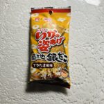 ダイソーのおつまみコーナーで見つけた、いかの姿あげ築地銀だこてりたま風味４枚入。 いかの姿あげ美味しいですよね。ビールにも日本酒にも合うので時々買うのですけど、