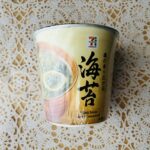 備蓄用に美味しいカップスープがないかなとセブンイレブンのスープコーナーで見つけた「カップみそ汁海苔10.2g」 有明産の海苔と国内産のひとえぐさをブレンドして入