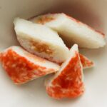 コンビニ ファミリーマート たんぱく質7.5g海鮮スティック　博多明太入りマヨネーズ