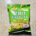 サワークリームオニオンのポテトチップスがたまに凄く食べたくなる私。セブンイレブンで「堅揚げポテトサワークリームオニオン」があったので購入してみました。 一時期堅