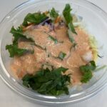 コンビニ セブンイレブン 大葉と海老の明太子クリームパスタサラダ