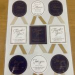 100均 ダイソー WRAPPING STICKER（ラッピングステッカー）