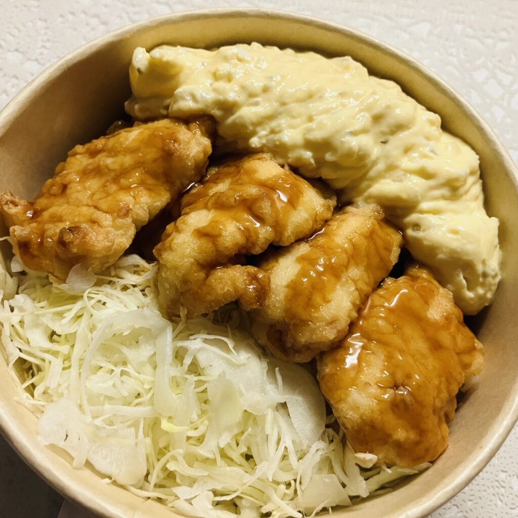 コンビニ ローソン 鹿児島県産桜島どりのチキン南蛮丼