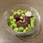 コンビニ セブンイレブン たことブロッコリーのバジルサラダ