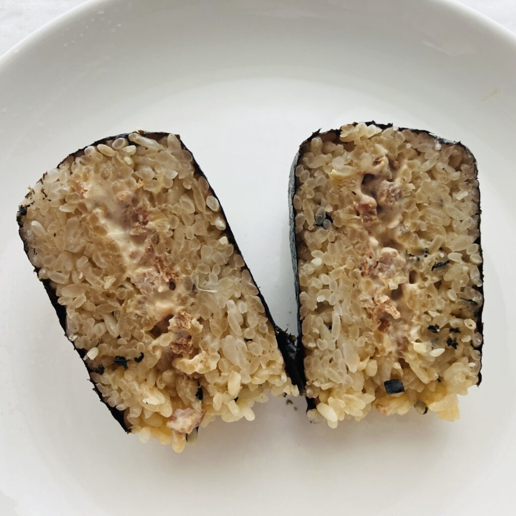 コンビニ ローソン 盛りすぎ！チャーシューマヨネーズおにぎり