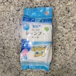 DAISOの防災用品などがならぶコーナーでみつけた【シャンプーシート　２５枚】を買ってみました。 『水のいらないシャンプーシート』『入浴できない時の頭の汚れに』