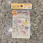 DAISOのキャラクターもののコーナーでみつけた【フィルムチャック袋Ｓ６Ｐ　サンリオキャラクターズ　水彩花柄】を買ってみました。 100円ショップのキャラクター
