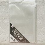 小物類を収納するのに探していて、良さそうだと思い手にした「ＥＶＡケース（ホワイト、Ｂ６、２枚）」をそのまま購入してみました。 商品のサイズは、22cm×0.3c