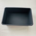 ダイソーの収納ケースもダークグレーならシックでオシャレ！丁度いい収納ケースを探していて見つけた「スクエア収納ＢＯＸ（ダークグレー）３７ｃｍ×２５ｃｍ×１１．５ｃ