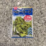 DAISOで大人気の野菜の種子コーナーに秋まき種が並んでいたので【ベビーリーフ】を買ってみました。 DAISOの野菜の種はとにかく人気がすごくて、店頭に並んだら