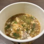 コンビニ セブンイレブン けやき監修濃厚味噌豆腐スープ