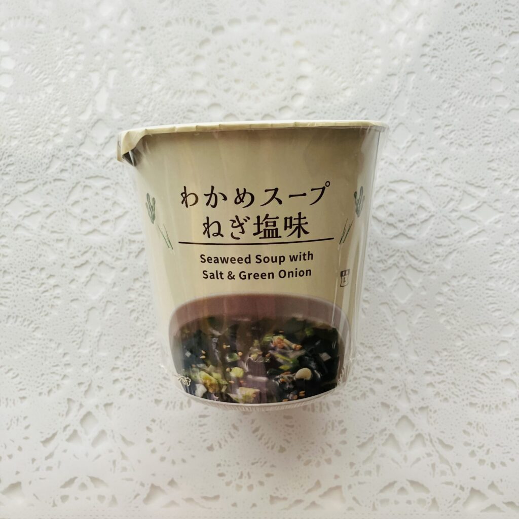 ローソンの即席スープコーナーで