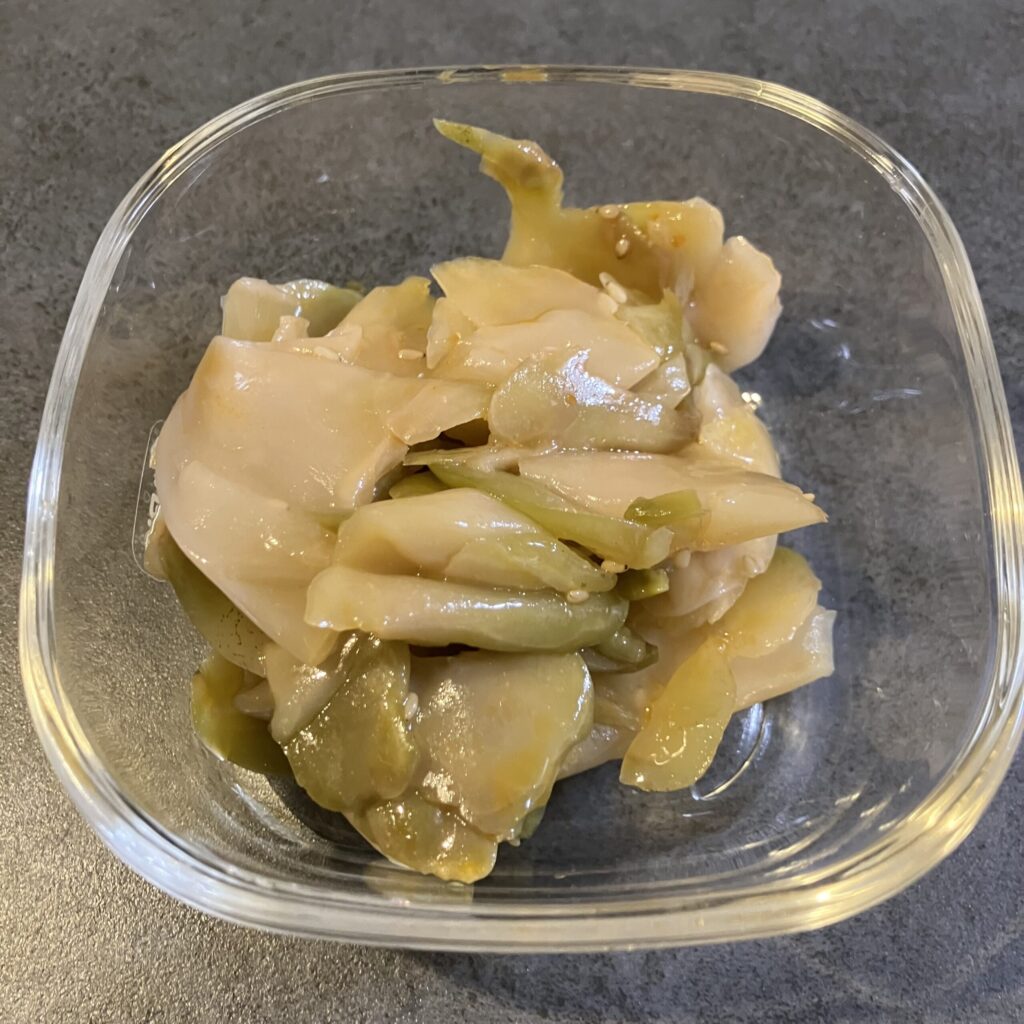 コンビニ セブンイレブン ザーサイ炒め