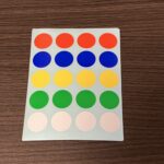 100均 キャンドゥ まるカラーシール