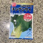 DAISOで大人気の野菜の種子コーナーに秋まき種が並んでいたので【チンゲンサイ】を買ってみました。 DAISOの野菜の種子はとにかく人気で、発売開始後すぐに品切