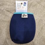 あるのを知らなかったので見つけてびっくりしたので即購入。セリアの「CoolPouchCover」ゼリー飲料用に購入しちゃいました。 息子の部活動などで、夏の暑い