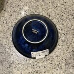 100均 ダイソー 青釉から揚げ皿