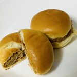 コンビニ ファミリーマート ミニメンチカツバーガー3個入