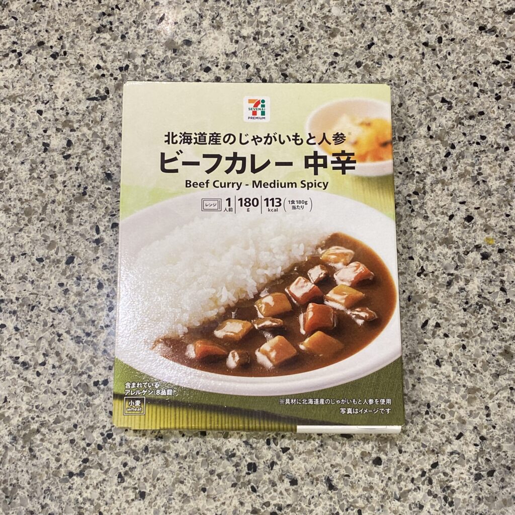 セブンイレブンの常温の食品コー