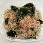 コンビニ セブンイレブン 冷しぶっかけわかめそば