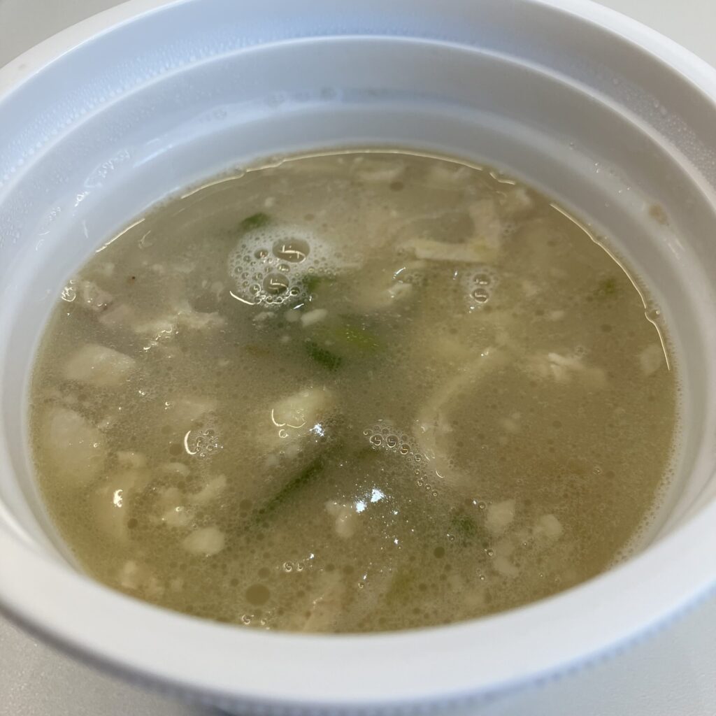 コンビニ セブンイレブン たんぱく質が摂れる参鶏湯