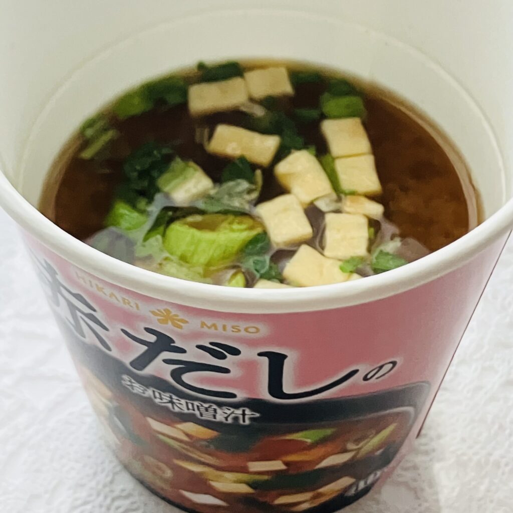 コンビニ その他 MSカップ赤だしのおみそ汁