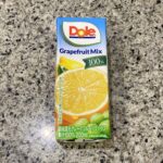 LAWSONのドリンクコーナーでみつけた【Dole® グレープフルーツミックス 100%】を買ってみました。 今回LAWSONのキャンペーンで、Dole® のパ