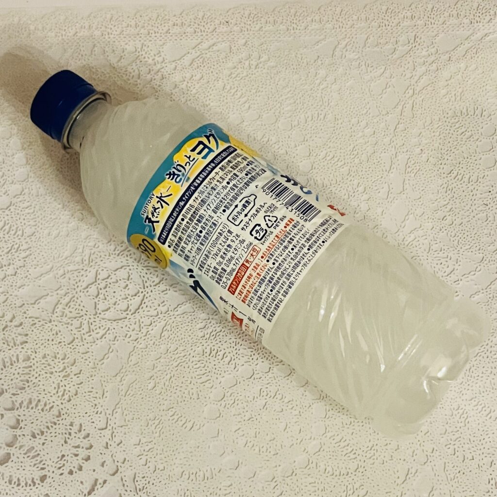 コンビニ セブンイレブン サントリー 天然水きりっとヨグ朝摘みレモン＆ヨーグルト味