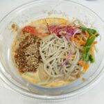 コンビニ セブンイレブン 胡麻香る豆乳担々そば