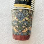 100均 セリア ペーパーカップ200ml20Pマスターピースコレクション/WM